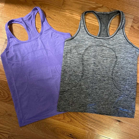 lululemon athletica Tops - Set of 2 Lululemon Swifty Tech Tank Tops Size 12